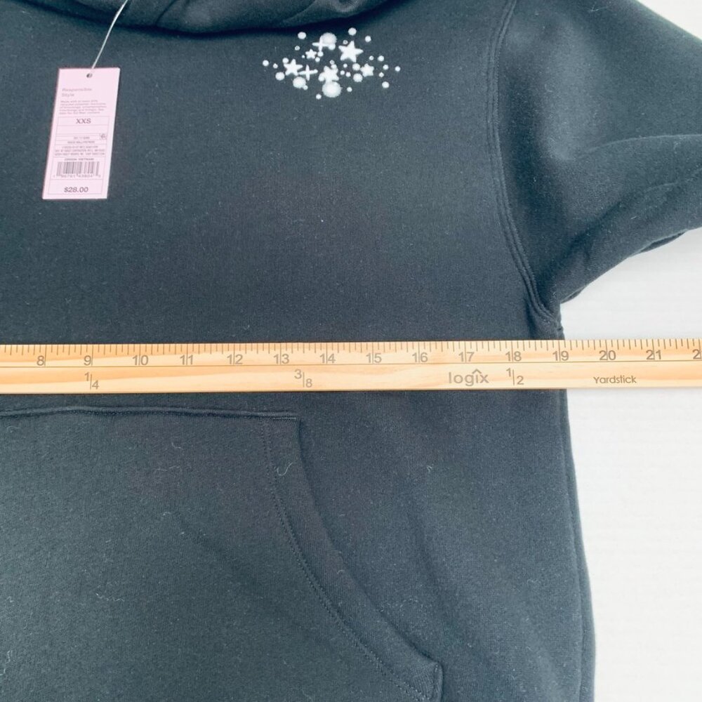 NWT Wild Fable Womens Size XXS Black Hoodie - Picture 7 of 10